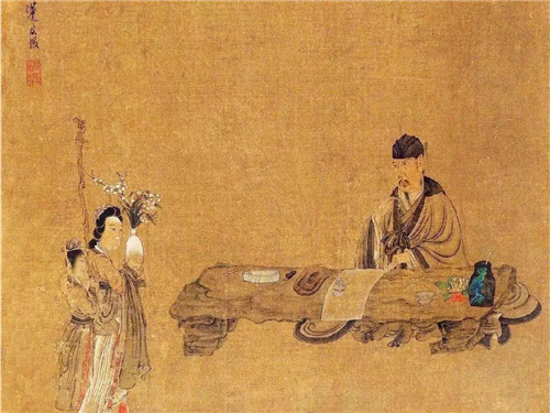 茶席中的花艺