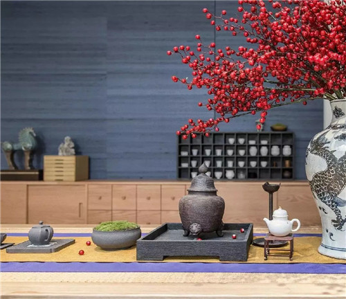 茶席中的花艺