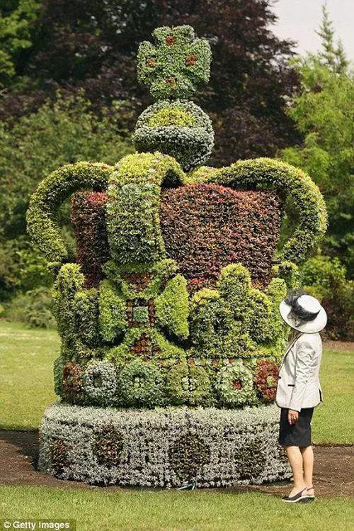 全球创意主题植物雕塑欣赏