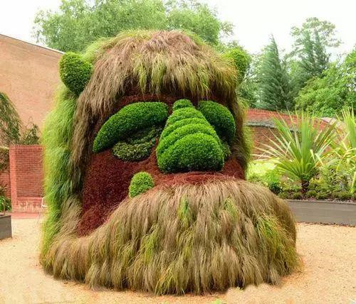 全球创意主题植物雕塑欣赏